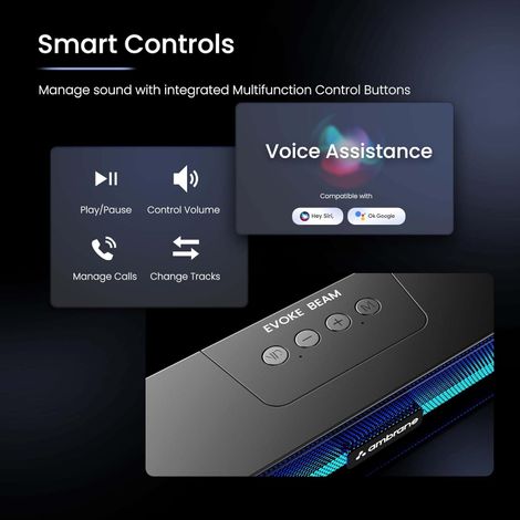 Ambrane Evoke Beam Bluetooth Speaker