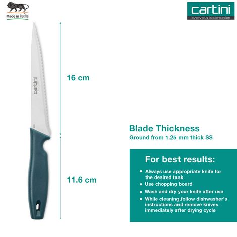 Godrej Cartini Super Slicing Knife - Teal