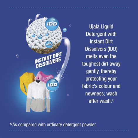 Ujala Top Load Liquid Detergent for Tough Stains and Fresh Fragrance