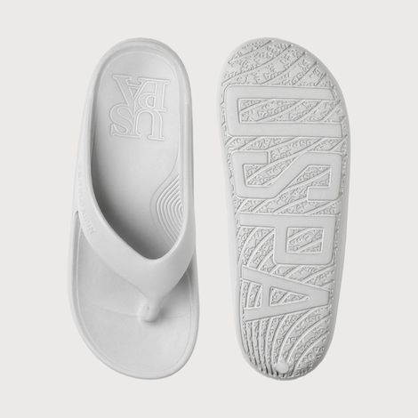 U.S. Polo Assn. Men's | Men Axel 2.0 Solid Flip Flop | Grey | UK 7