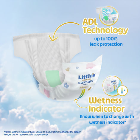 Littles Expert Baby Care Comfy Baby Diapers | Pant Style | 2XL | 22 pcs