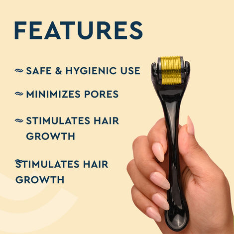 Gubb Derma Roller Golden Black