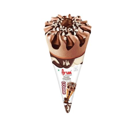 Arun Double Chocolate Icone Ice Cream Cone