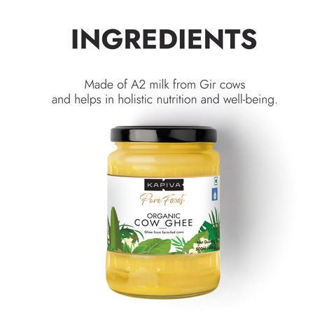Kapiva Organic Cow Ghee