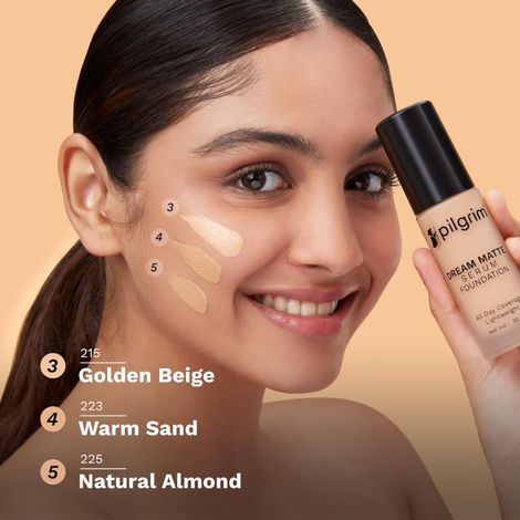 Pilgrim Serum Foundation Golden Beige