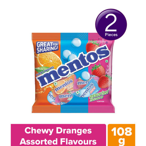 Mentos Chewy Dragees Assorted Flavours Combo 