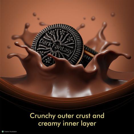 Sunfeast Dark Fantasy Crème | Made With Real Chocolate