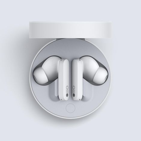 CMF BY NOTHING In Ear TWS Earbuds Buds Pro Noise Cancelling/Bluetooth/Up To 39 Hours Of Usage, Dedicated App Compatible, Lightweight, Out-Of-Sound Capture - Light Gray