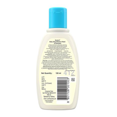Aveeno Baby Daily Moisture Wash & Shampoo