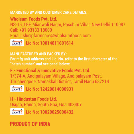 Slurrp Farm No Added Sugar Cereal - Ragi Rice and Mango with Milk | No Preservatives