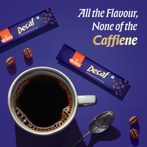 Continental Decaf | Decaffeinated Coffee Powder | Instant Coffee | Sachet