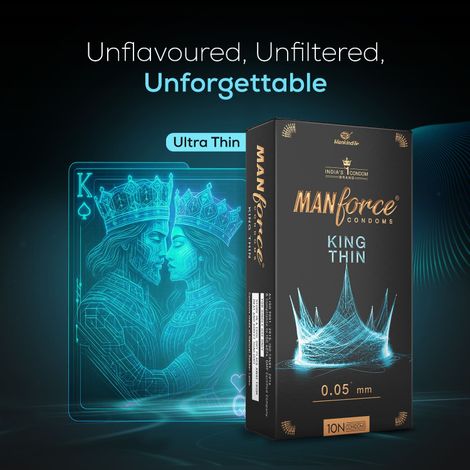 Manforce King Thin | Ultra Thin Condom for Natural Feel