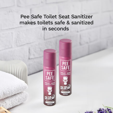 Pee Safe Toilet Seat Sanitizer Spray | Lavender