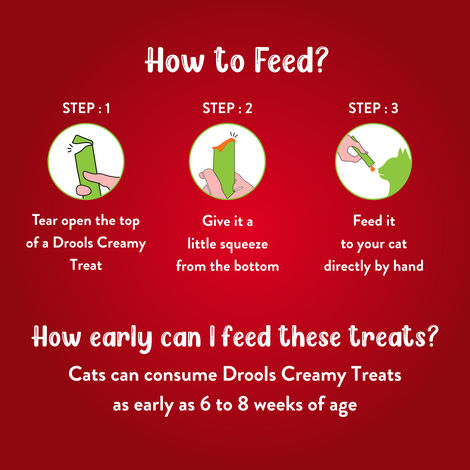 Drools Creamy Lickable Cat Treat - Crab & Chicken