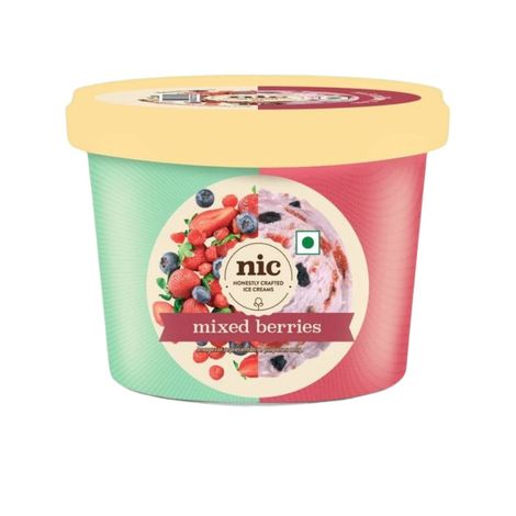 NIC Mixed Berries Ice Cream Cup