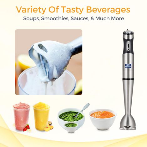 Kent 16044 Hand Blender Stainless Steel 400W | Variable Speed Control | Low Noise Operation