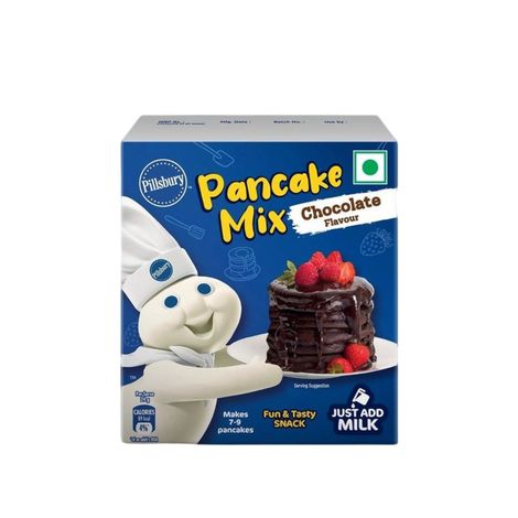 Pillsbury Chocolate Flavour Pancake Mix 2-Minute Pancake Mix For Kids