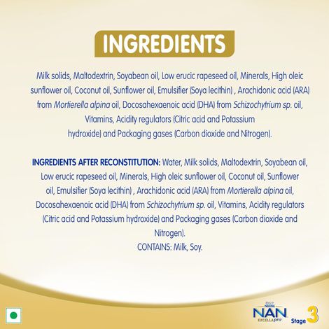 Nestle Nan Excellapro 3 Follow-Up Formula Powder - Stage 3 | After 12 Months