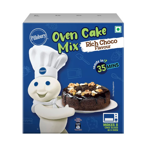 Pillsbury Oven Cake Mix - Rich Chocolate