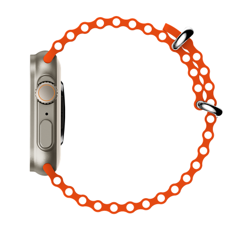 Fire-Boltt Warrior Smartwatch | 1.96" AMOLED Display | BT Calling - Orange