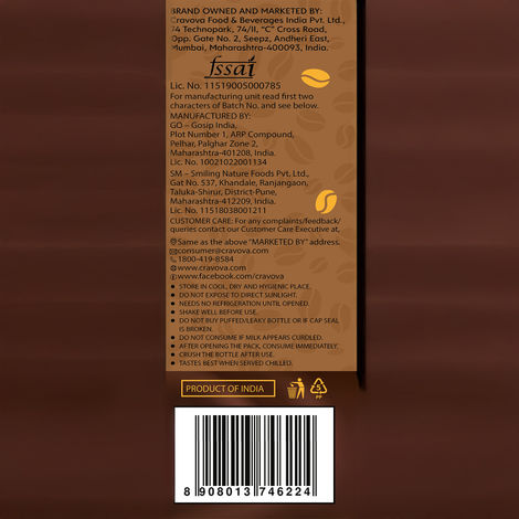 Cravova Hazelnut Cold Coffee