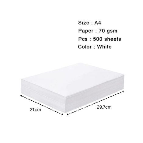 JK Easy Copier A4 70 gsm(500 sheets) Combo