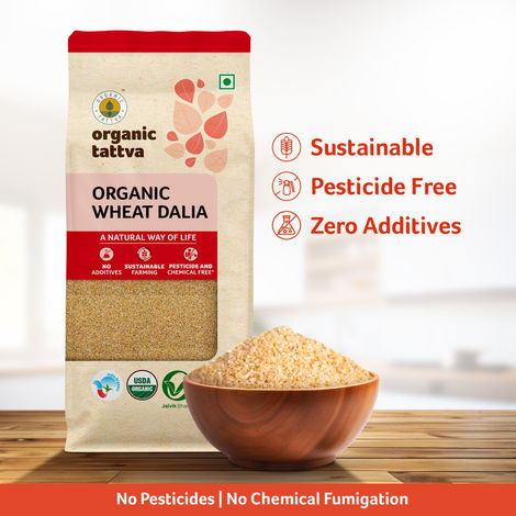 Organic Tattva Organic Wheat Dalia