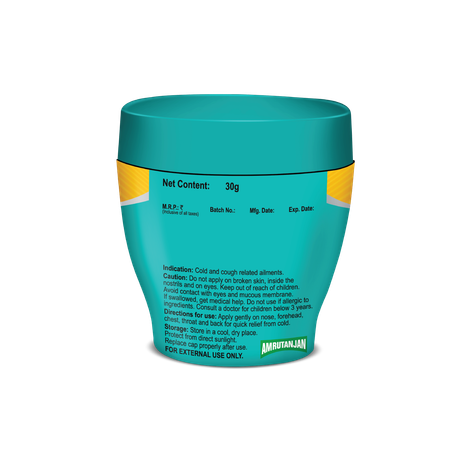 Amrutanjan Relief Cough & Cold Rub