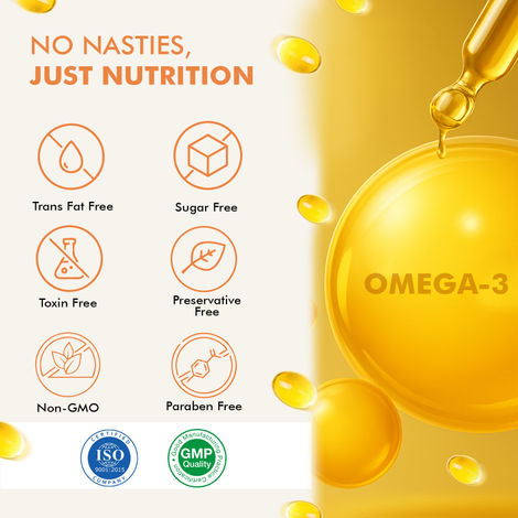 COD Liver Oil Capsule with Omega 3 Help Reduce Joint Pain & Support Heart Health