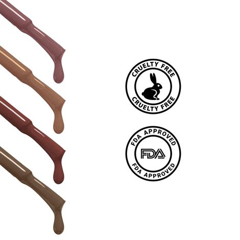 Renee Gloss Touch N02 Everyday Nudes - Set Of 4 Nail Enamels