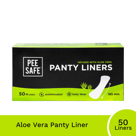 Pee Safe Aloe Vera Panty Liners for Everyday Protection