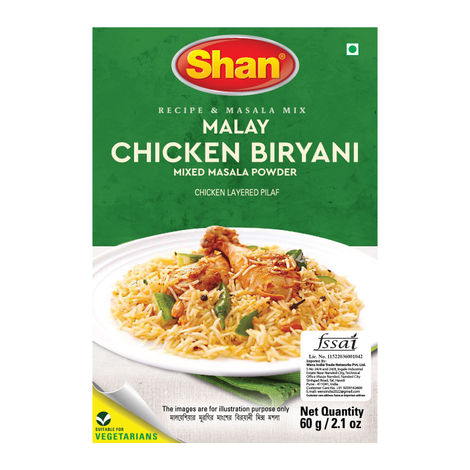 Shan Malay Chicken Biryani Masala Combo