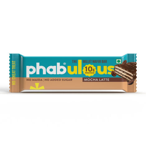 Phab 10G Protein Millet Wafer Bar | Mocha Latte