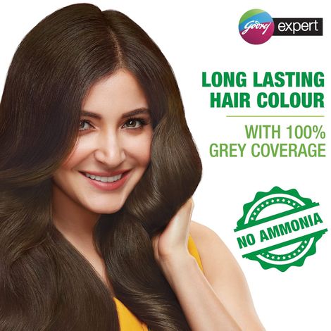 Godrej Expert Rich Creme Hair Color (Pack of 4) Natural Brown