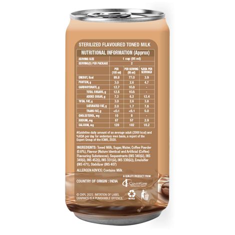 Cavin s Latte Cold Coffee