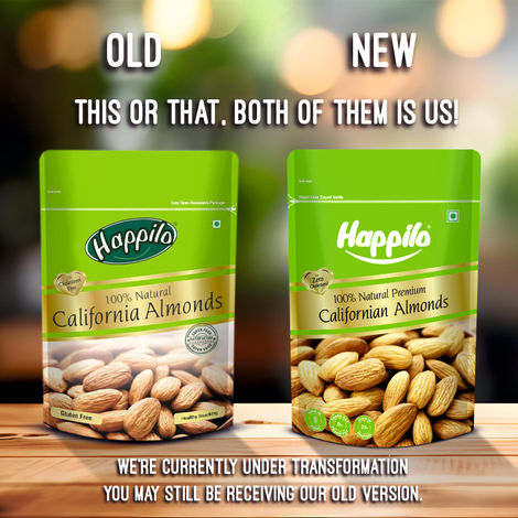 Happilo Premium California Almonds|Badam Giri|Dry Fruits