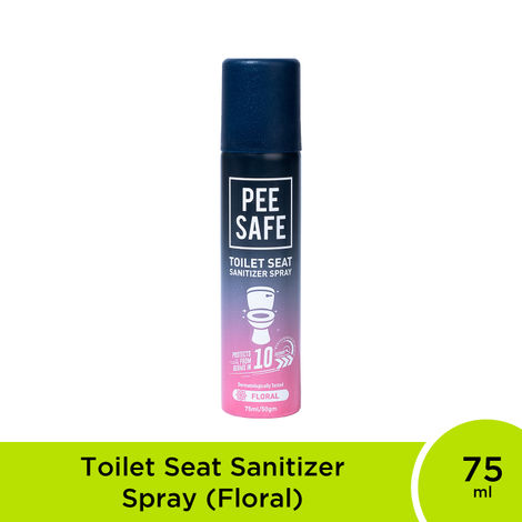 Pee Safe Toilet Seat Sanitizer Spray Floral