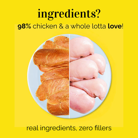 Henlo Chicken Jerky Treat |Dog Treats |Treats |Crunchy | Chewy treat |Crispy treats | Protein