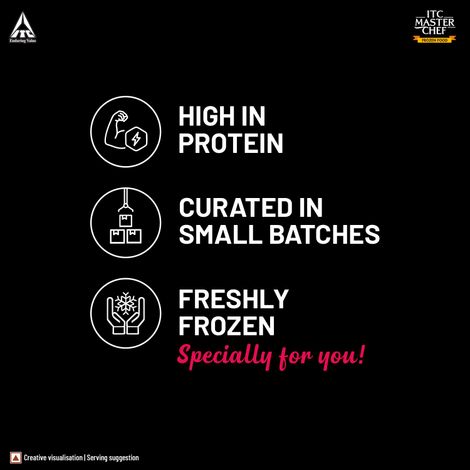 ITC Master Chef Medium Prawns | Freshly Frozen | 15 hours from the Time of Harvesting Combo