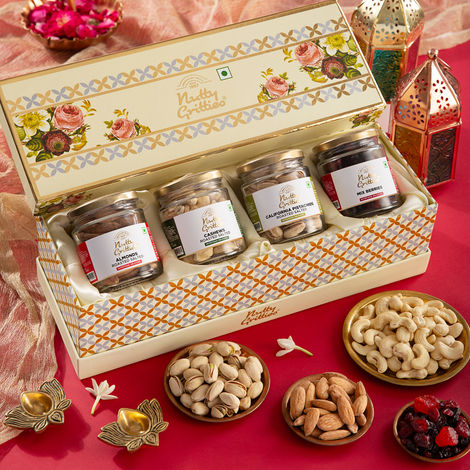 Nutty Gritties Gold Collection Dry Fruits Gift Box