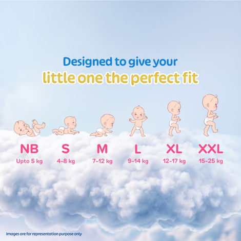 Littles Expert Baby Care Comfy Baby Diapers | Pant Style | M | 32 pcs