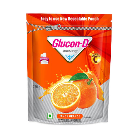 Glucon D Tangy Orange Glucose Powder