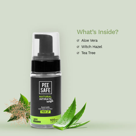 Pee Safe Natural Intimate Wash for Men | Dermatologically Tested