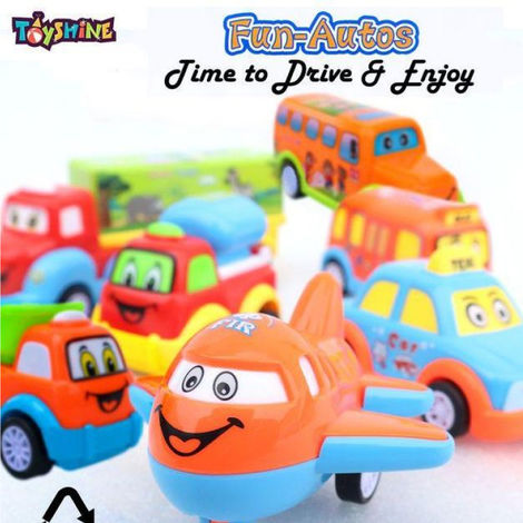Toyshine Friction-Powered Multicolor Automobile for Kids