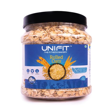 Unifit Rolled Oats | 100% Wholegrain | High Fiber and Protein | Healthy Breakfast Cereal