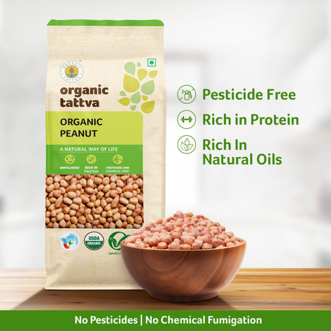 Organic Tattva Peanuts Pouch