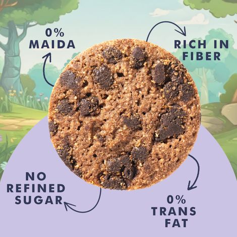 Unifit Choco Chips Cookies | Crispy and Chocolatey | High Protein and Fiber