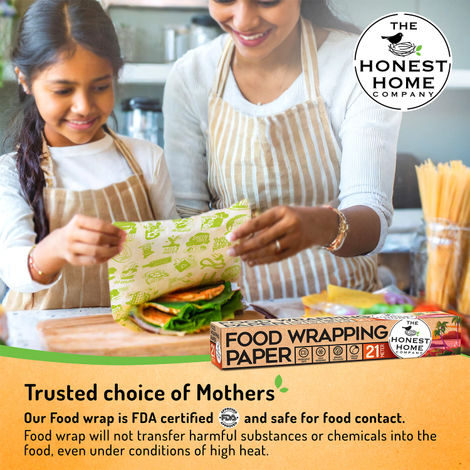The Honest Home Company Food Wrapping Paper - 21 Meter