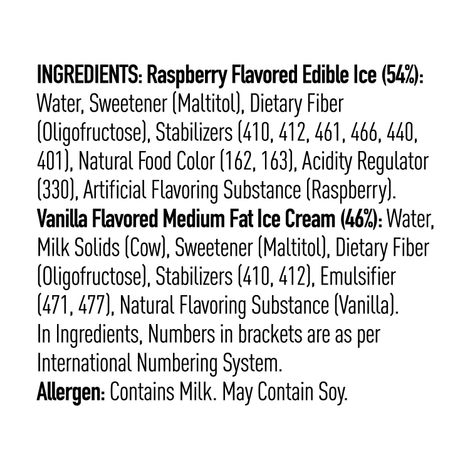 The Brooklyn Creamery Raspberry Creamsicle (Duet-With Zero Added Sugar)