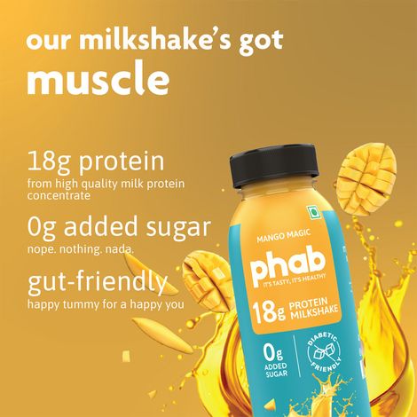 Phab 18g Protein Mango Magic Milkshake